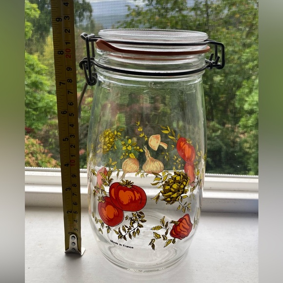 Vintage Niveau De Remplissage Arc Spice of Life Made in France Jars Set of 2 - Picture 5 of 10